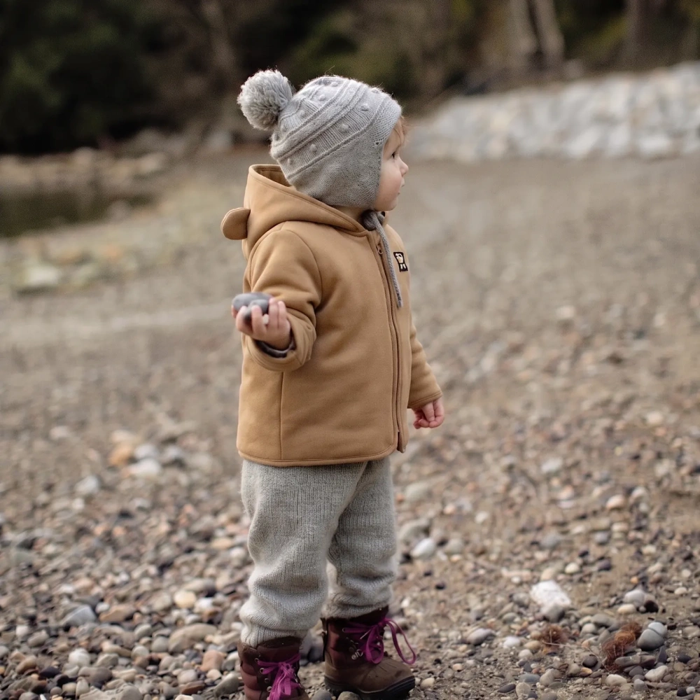 Baby Unisex Fleece Hooded Jacket