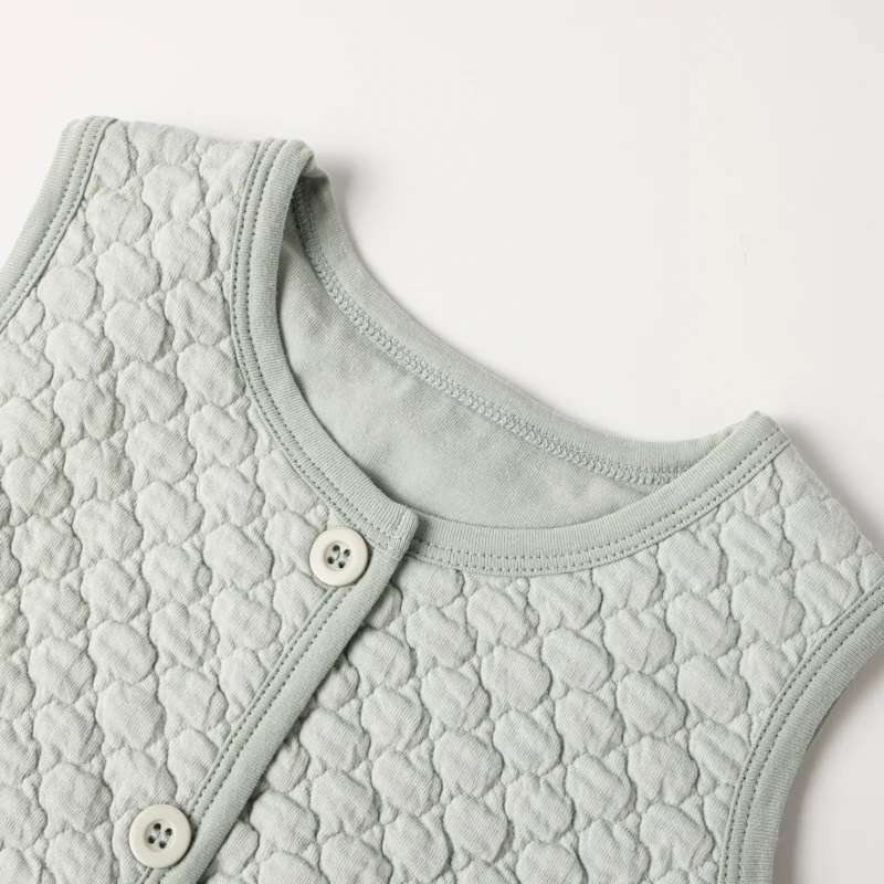 Baby Button-Up Quilted Vest