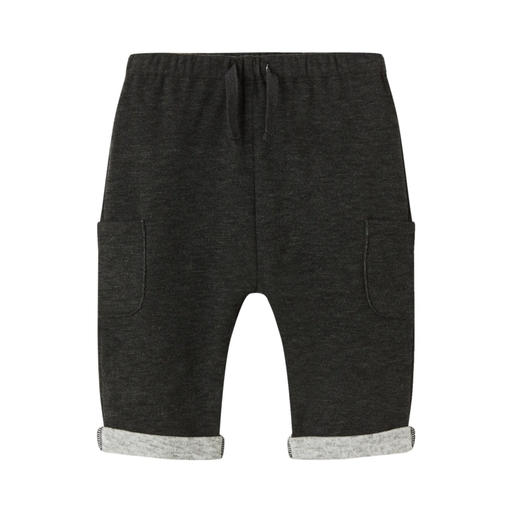 Baby Brushed Knit Cargo Pants - Eco-Friendly