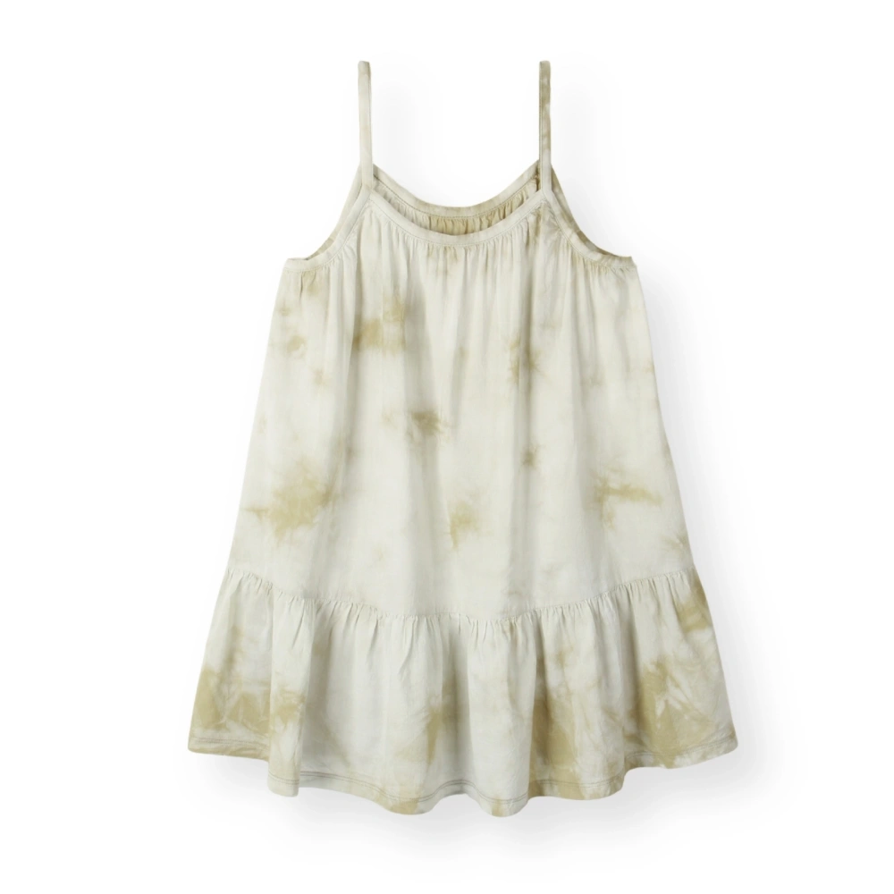 Boho Toddler Girl Tie Dye Twirl Dress