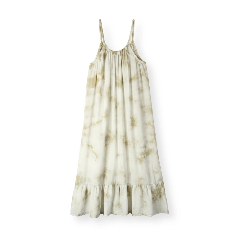 Senseng Women's Boho Tie Dye Maxi Dress