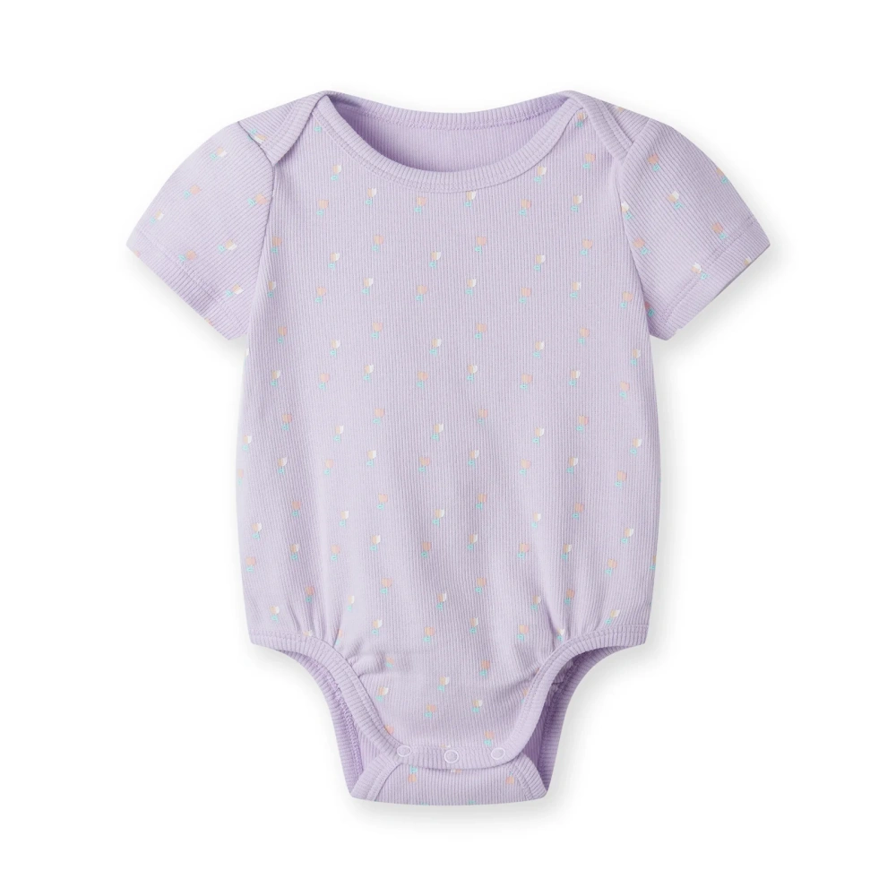 Baby Slip-On Short Sleeve Onesie| Plant-Dyed Organic Cotton | SENSENG