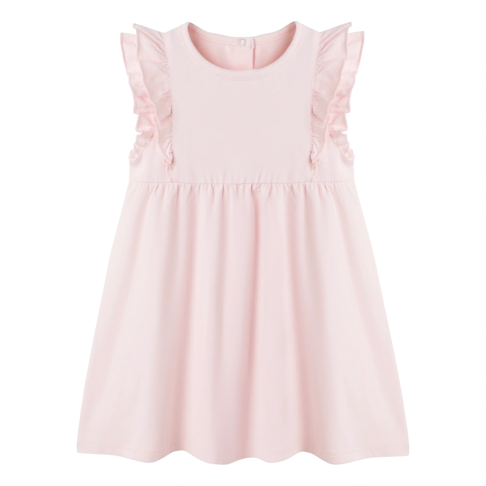 Megan Organic Cotton Plant-Dyed Ruffle Baby Dress