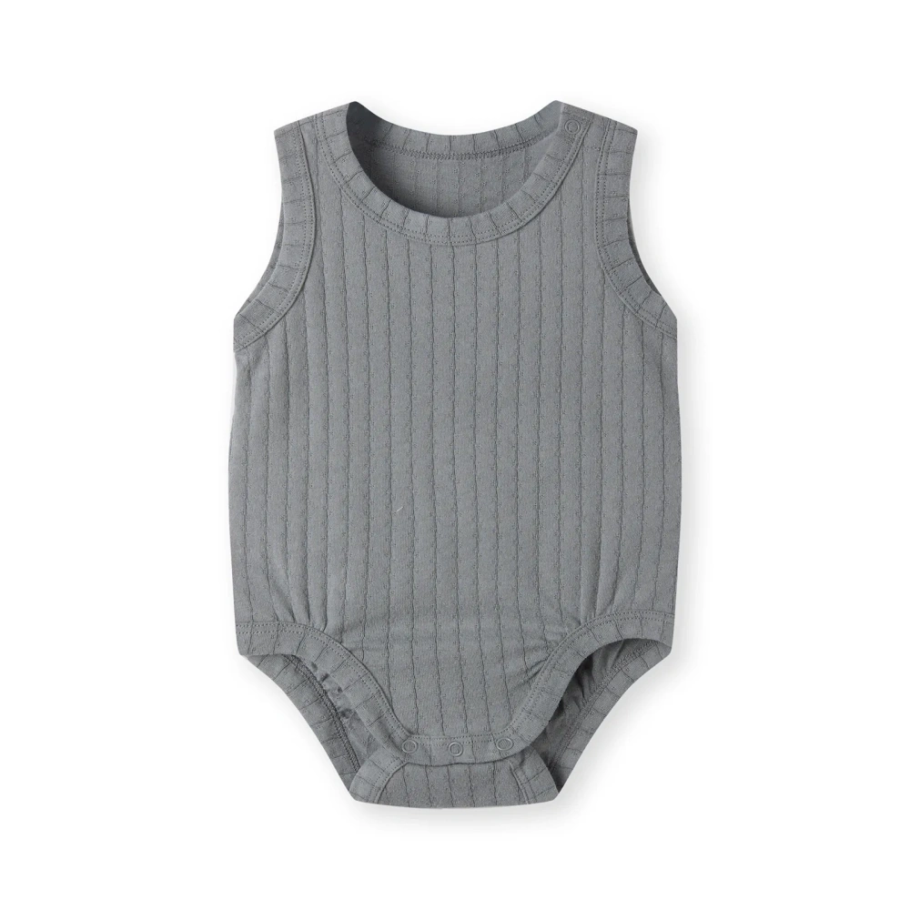 Pointelle Sleeveless Baby Bodysuit