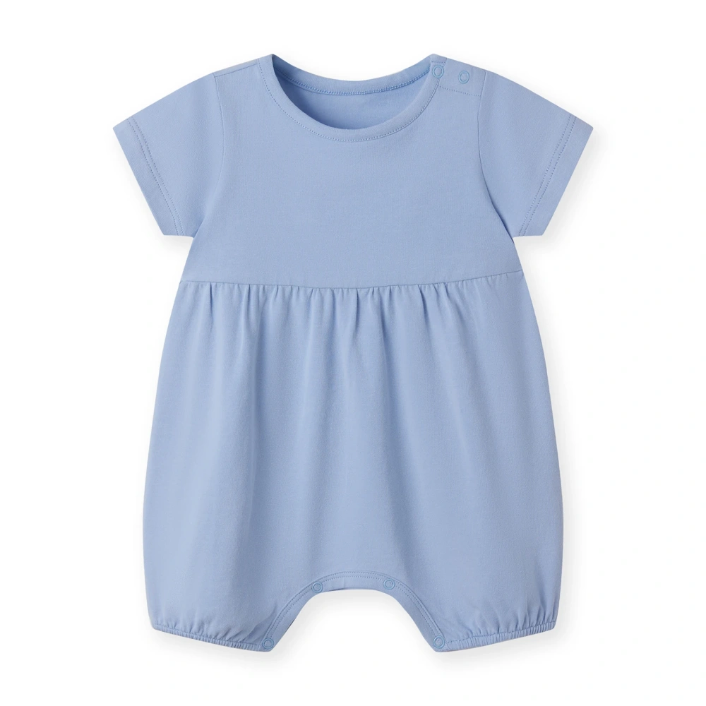Baby Plant-Dyed Unisex Short Sleeve Romper