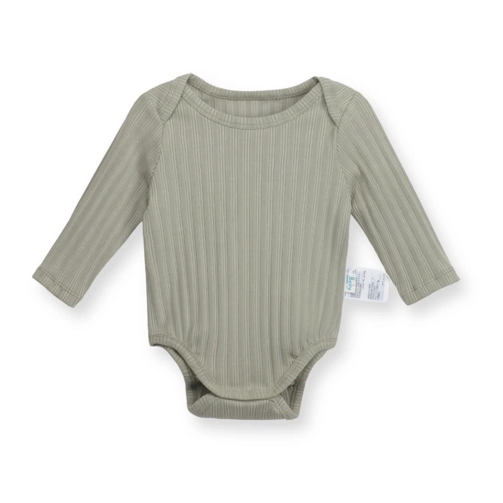 Slip-on Long Sleeve Baby Onesie