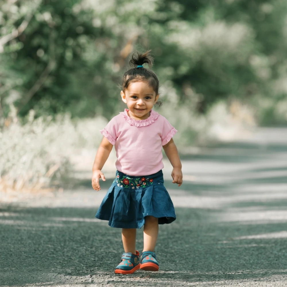 Baby Girl Ruffle Short Sleeve Tee