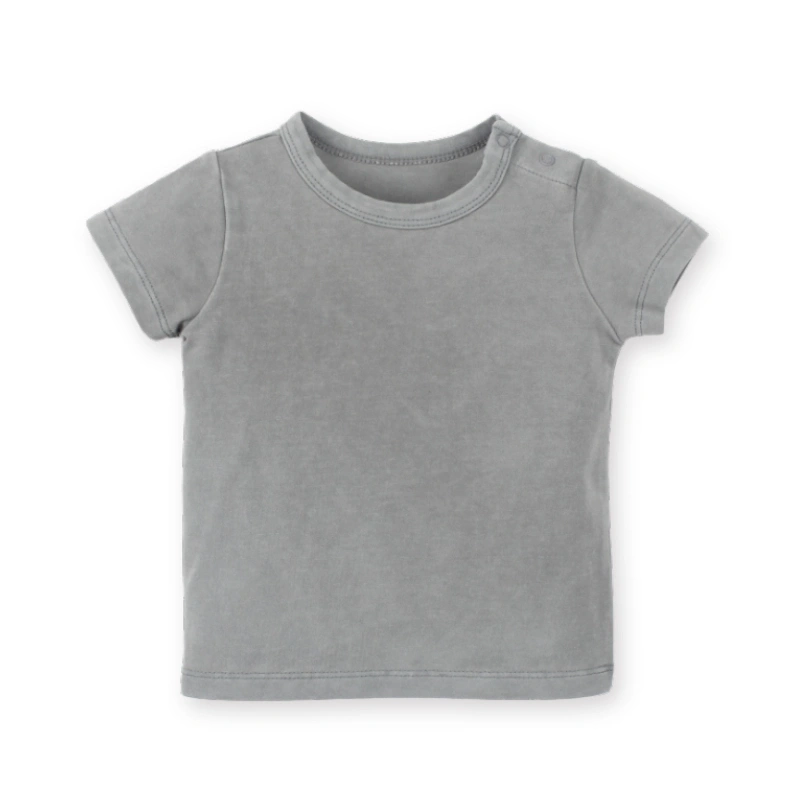 Michael Plant-Dyed Organic Cotton Baby Short Sleeve Tee