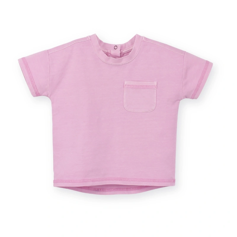 Organic Plant-Dyed Baby Drop Shoulder Tee