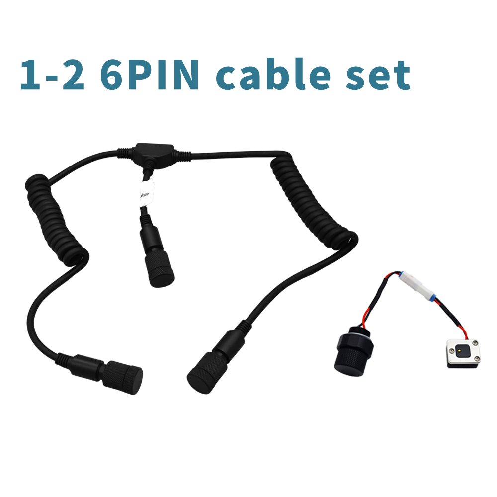 1-2 6PIN Cable Set included an adapter