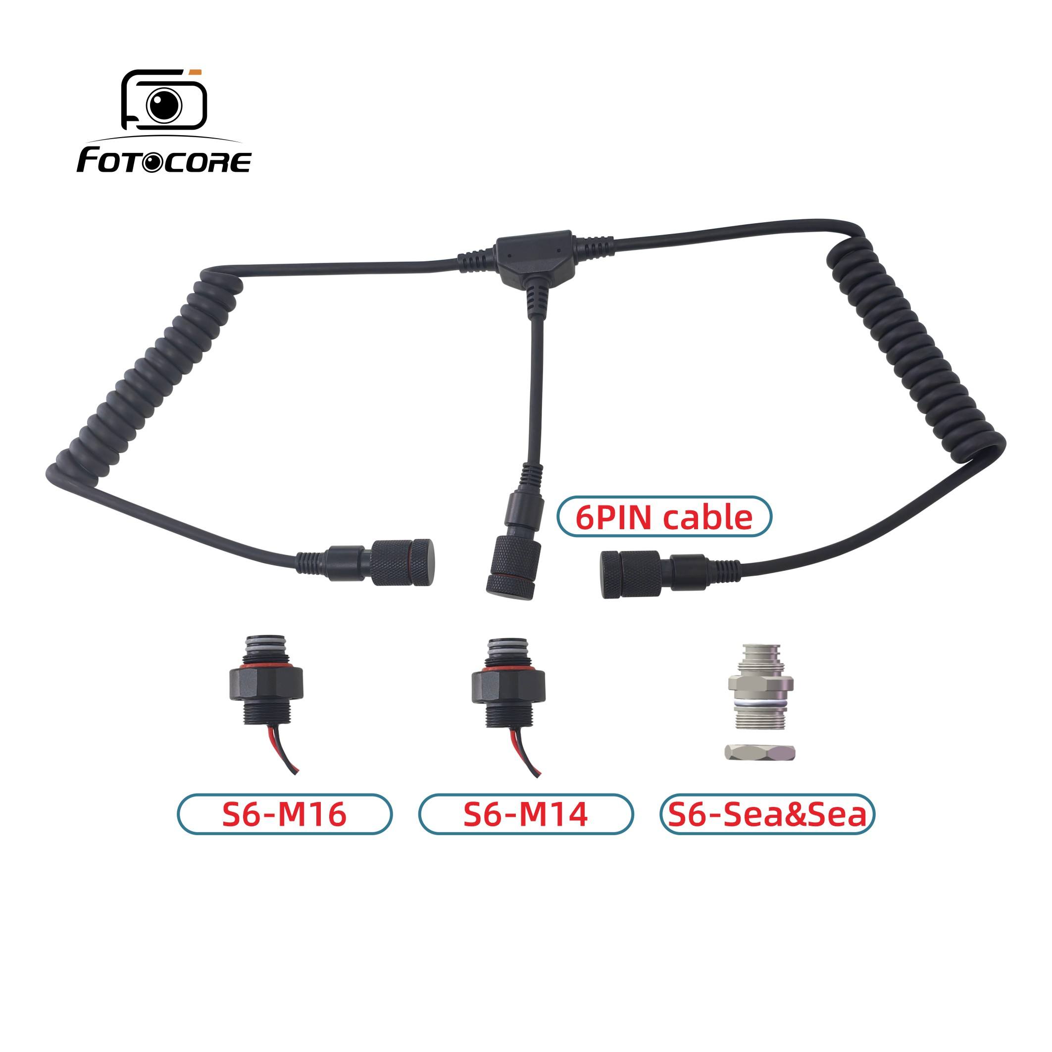 1-2 6PIN Cable Set included an adapter