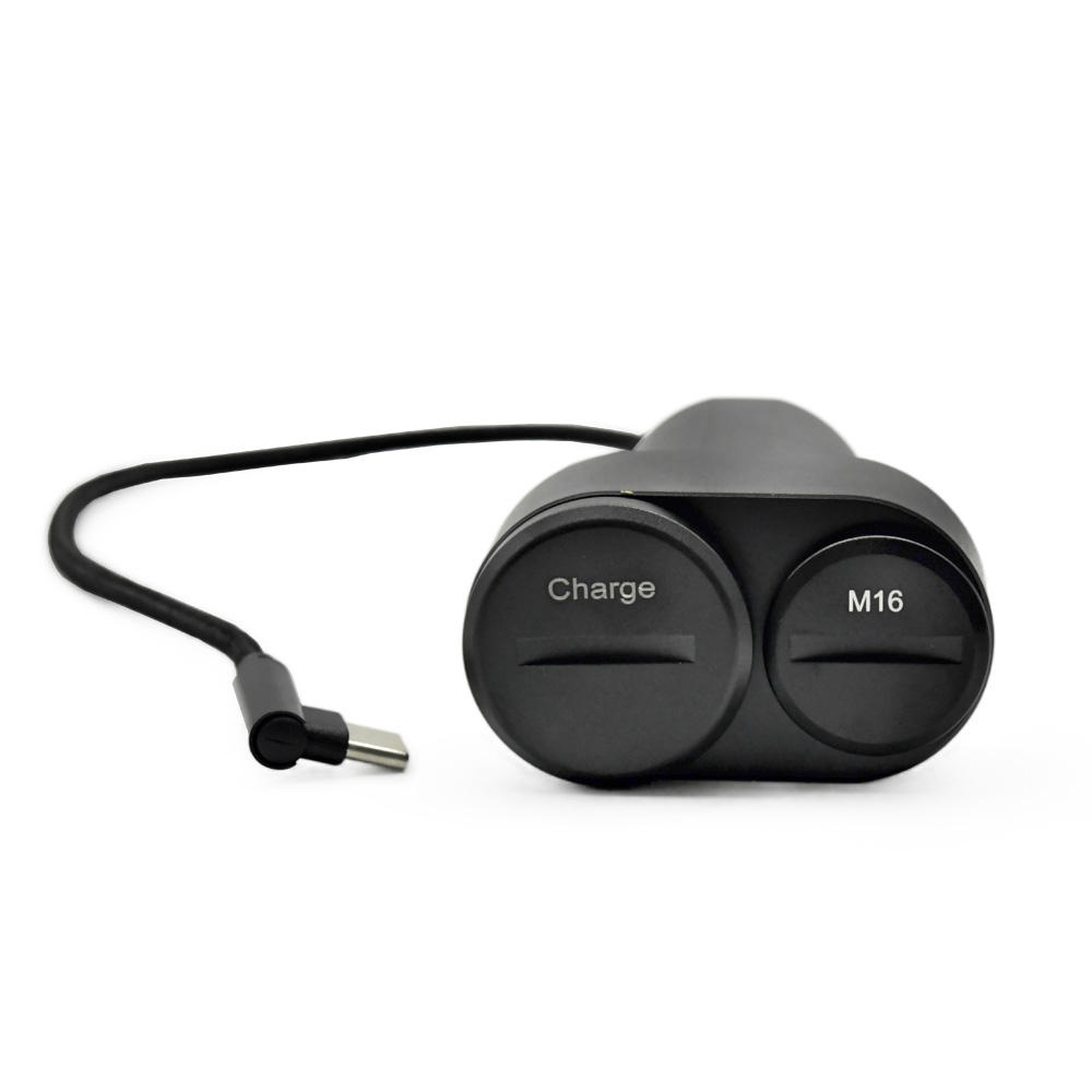 M24 Twin Bulkhead with USB-C and M16 Port