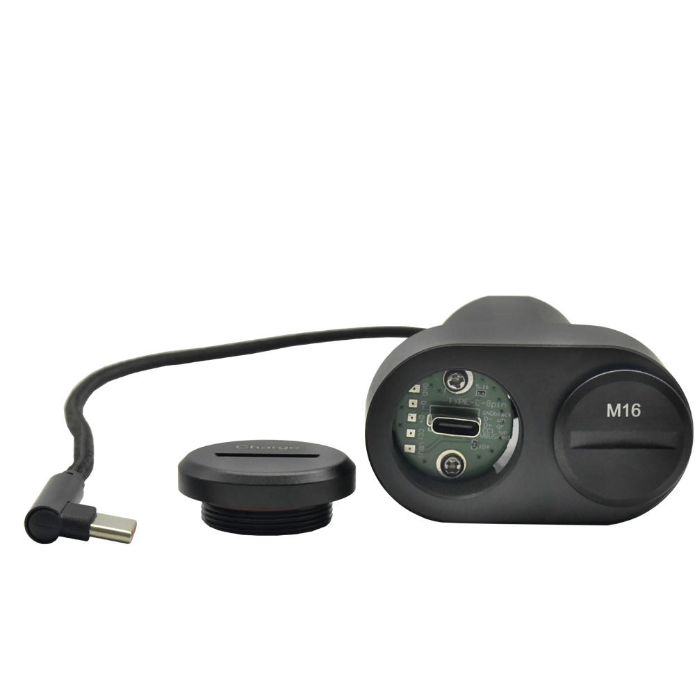 M24 Twin Bulkhead with USB-C and M16 Port