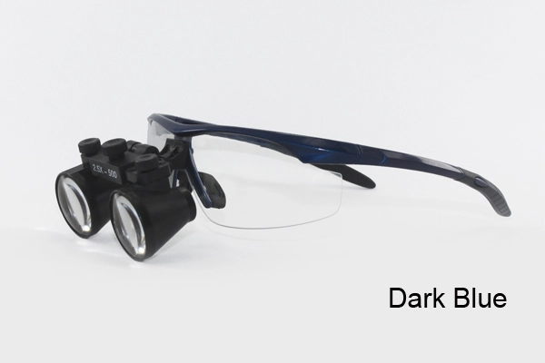 Flip Up dental surgical loupes 2.5x 3.0x 3.5x with Sports frames