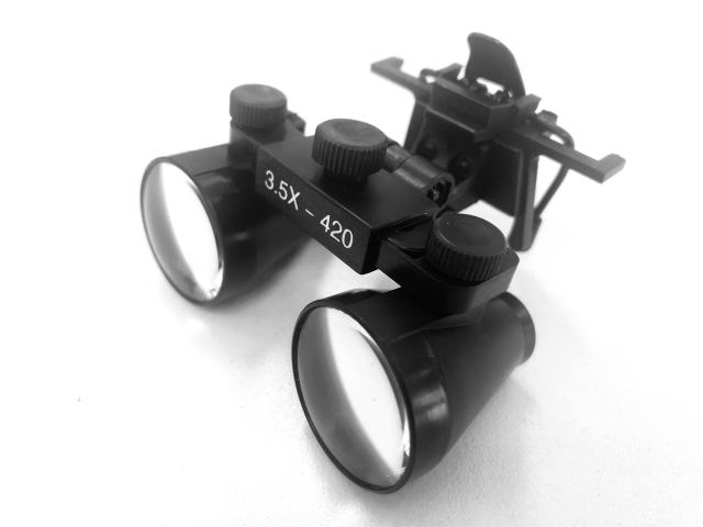 Clip On Galilean Dental Surgical loupes 2.5x 3.0x 3.5X