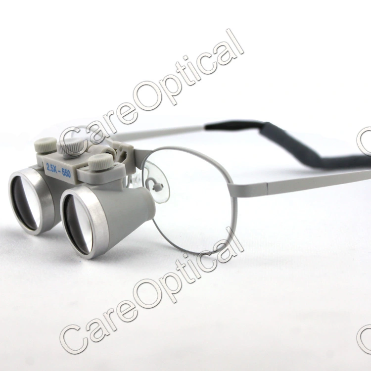 Flip Up Galilean waterproof Loupes 2.5x 3.0x 3.5x  Titanium Frames