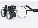 zoom lens dentl loupes surgical loupes 2.5x Titanium Frames