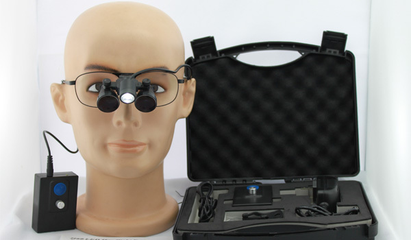 Flip Up galilean Loupes 2.5x 3.0x 3.5x with Titanium Frames