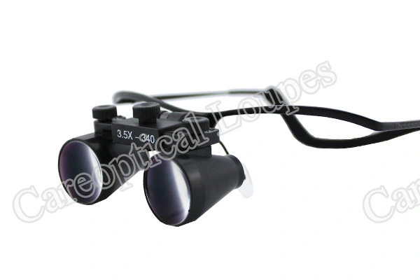 Flip Up dental surgical loupes 2.5X 3.0X 3.5X With no lens staiinless stell frames