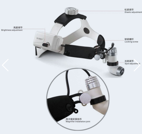 Headband LED dental surgical light CKD203AY-4