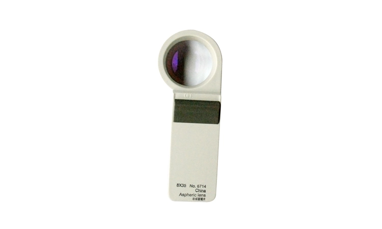 Handheld magnfier 671 LSeries Aspheric coating lens  with LE LGITH