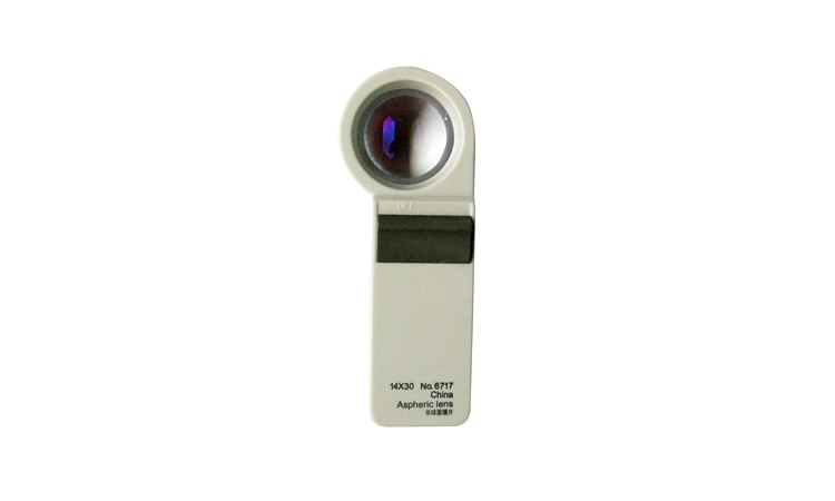 Handheld magnfier 671 L Series Aspheric coating lens  with LED Light Illumination