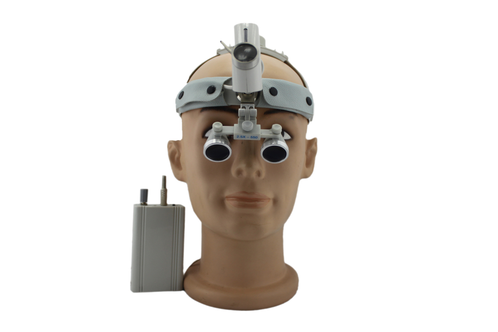 Headband lamps H70  with Waterproof loupes 2.5x 3.0x 3.5x