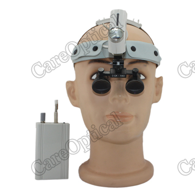 Headband dental surgical lamps H70 With Loupes 2.5x 3.0x 3.5x