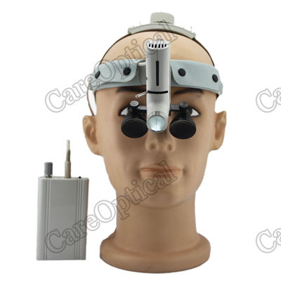 Headband dental surgical lamps H70 With Loupes 2.5x 3.0x 3.5x