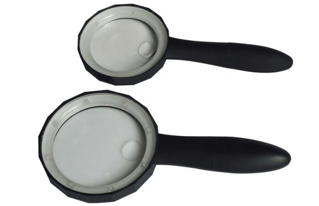 Handheld  bifocals magnifier C-683 Series with light illumination