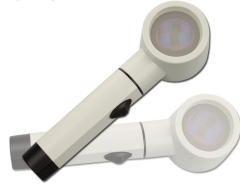 Hand held Magnifier C690 Series with light Illumination aspheric coating lens