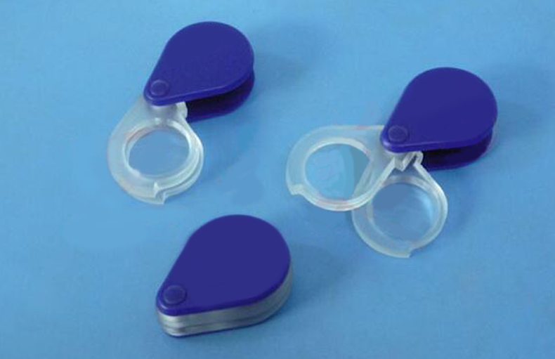 Porket swing Double lens Magnifier C-6503 plastic Frames