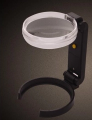 Multifunctional folding/standing  LED Lighting Magnifier C-7852/C-7853