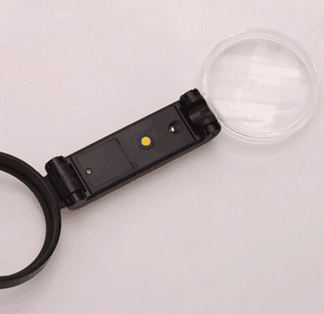 Multifunctional folding/standing  LED Lighting Magnifier C-7852/C-7853