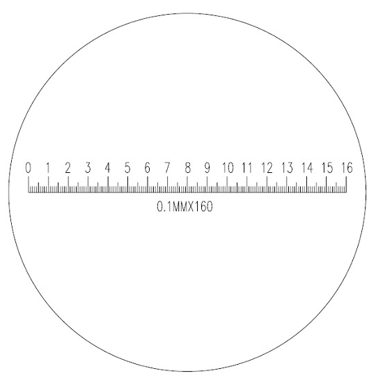 Standing magnifier 7.0X 10X with glass scale C-8013 /C-8014