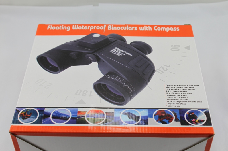 7X50 Compass Waterproof Floating Binoculars C-B750WF