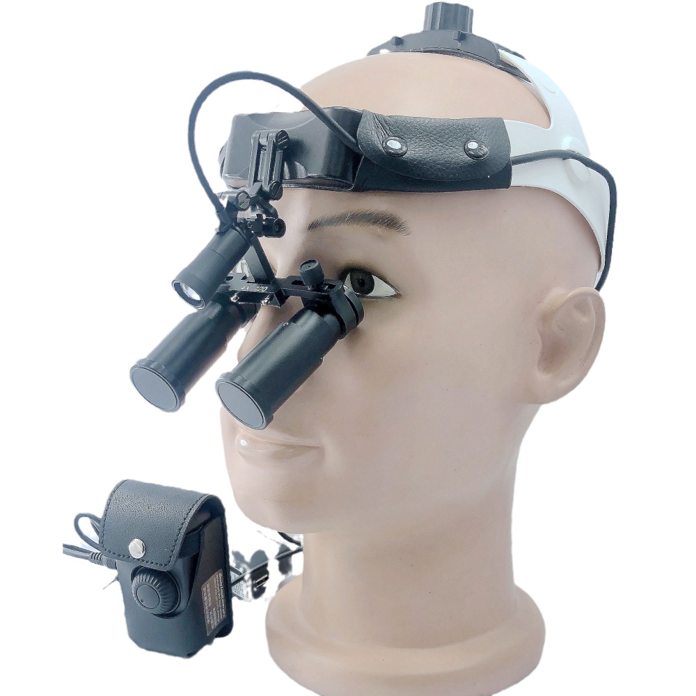 LB Headband Prismatic dental  loupes surgical loupes 3.0x -8.0X