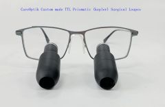 Careoptik Custom-Made TTL Prismatic (Kepler) Dental Surgical Loupes 4.0X 5.0X 6.0X With Titanium Frames