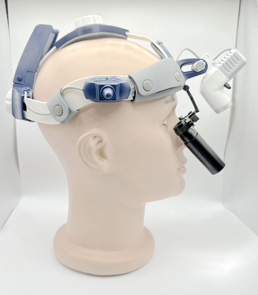 Headband Surgical LED light Medical Lamps CKD205AY-2  5W  (cordless)    2 pieces  battery
