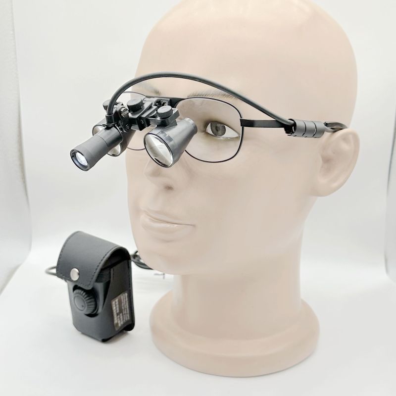 Flip Up dental loupes surgical Loupes 2.5x 3.0x 3.5x with Titanium Frames