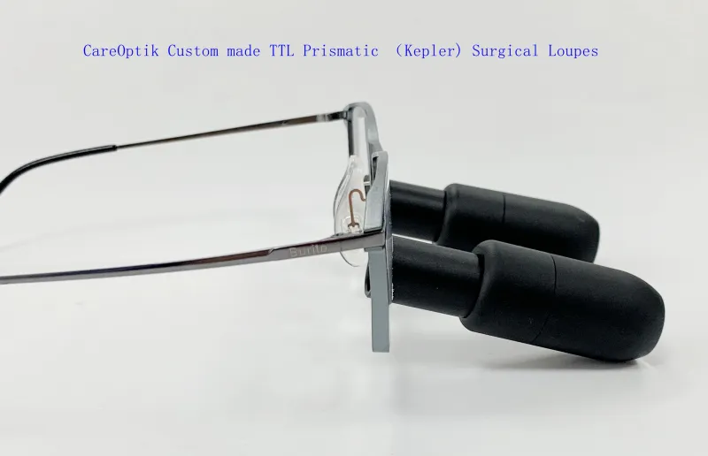Careoptik Custom Made TTL Prismatic (Kepler) Dental Surgical Loupes