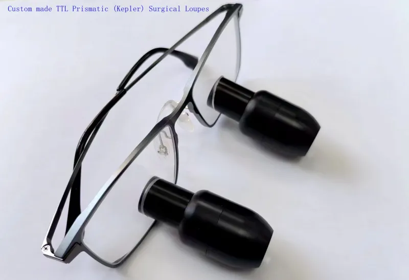 Careoptik Custom Made TTL Prismatic (Kepler) Dental Surgical Loupes