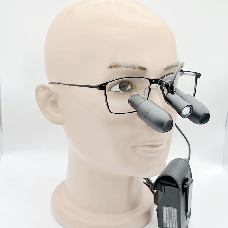 Careoptik Custom Made TTL Prismatic (Kepler) Dental Surgical Loupes with Medical Headlight CHL-M06