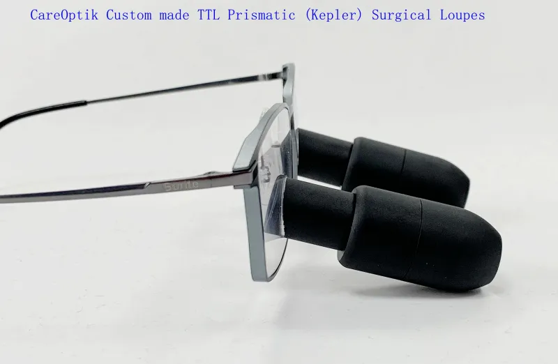 Careoptik Custom Made TTL Prismatic (Kepler) Dental Surgical Loupes