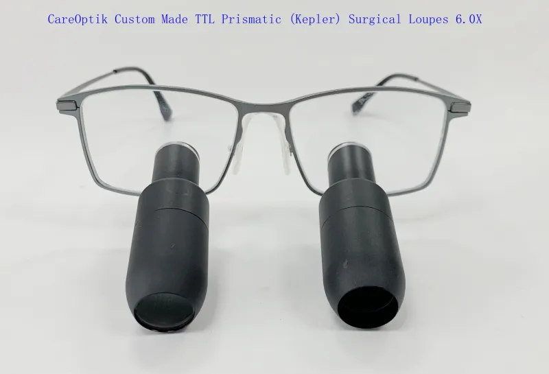Careoptik Custom Made TTL Prismatic (Kepler) Dental Surgical Loupes