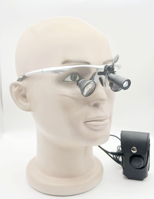 Custom Made TTL Dental Loupes Surgical Loupes Medical Magnifying glasses  2.5x 3.0x 3.5x with Sports frames