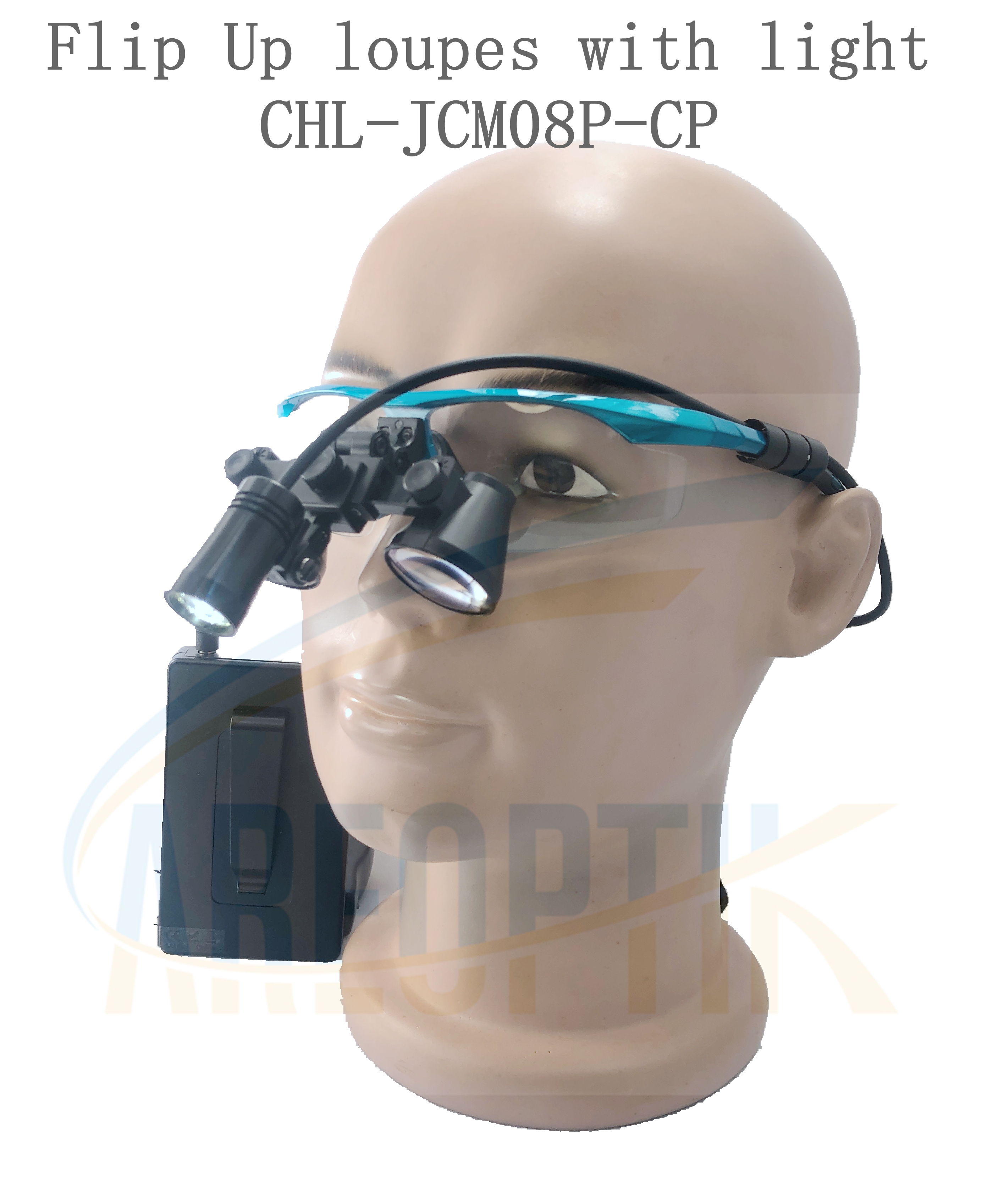 careoptik flip up loupes with lights