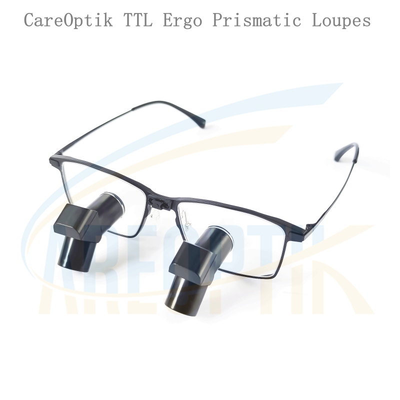 CareOptik Custom-made TTL Ergo Prismatic Loupes 3.5x 4.5x 5.5x 6.5x