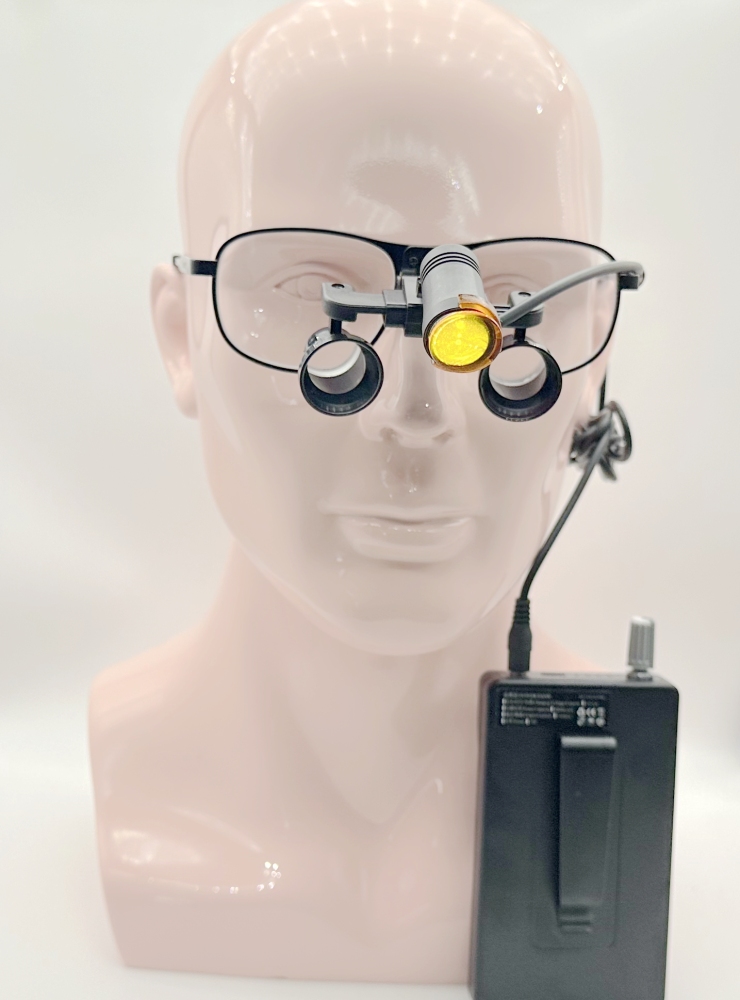 New Flip Up dental loupes surgical Loupes 2.5x 3.0x 3.5x with Titanium Frames CHL serie