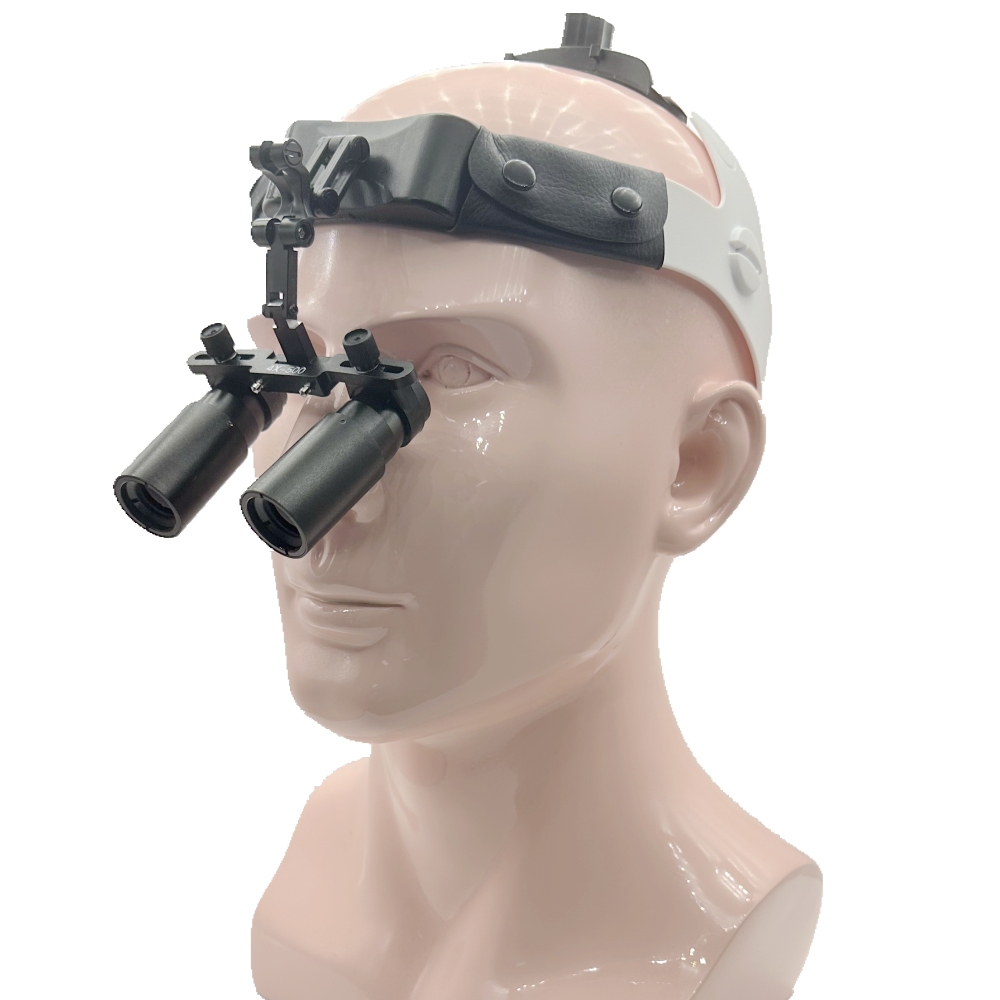 LB Headband Prismatic dental  loupes surgical loupes 3.0x -8.0X